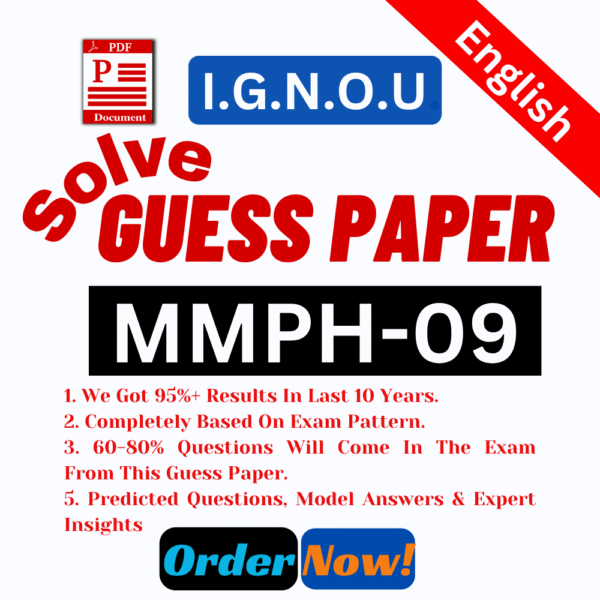 IGNOU MMPH-09