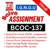 BCOC-137 H 2025-2026